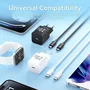 Vention Cargador de Pared GaN TZ-FEPB0-EU-01 con USB-C y Cable USB-C a USB-C 20W
